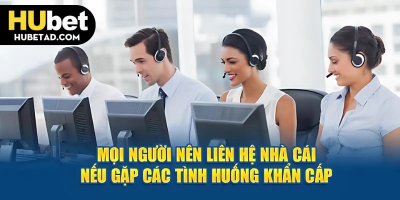 Truy cập trang chủ để liên hệ Hubet dễ dàng